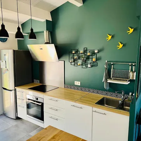 度假居 Maison 8 Personnes, Piscine Chauffee, Proche 拉考德索梅