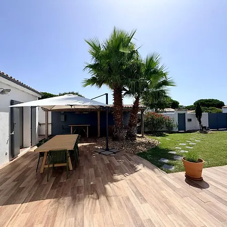 Сasa de vacaciones Maison 8 Personnes, Piscine Chauffée, Proche La Couarde-sur-Mer