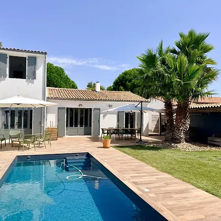 Maison 8 Personnes, Piscine Chauffée, Proche * La Couarde-sur-Mer